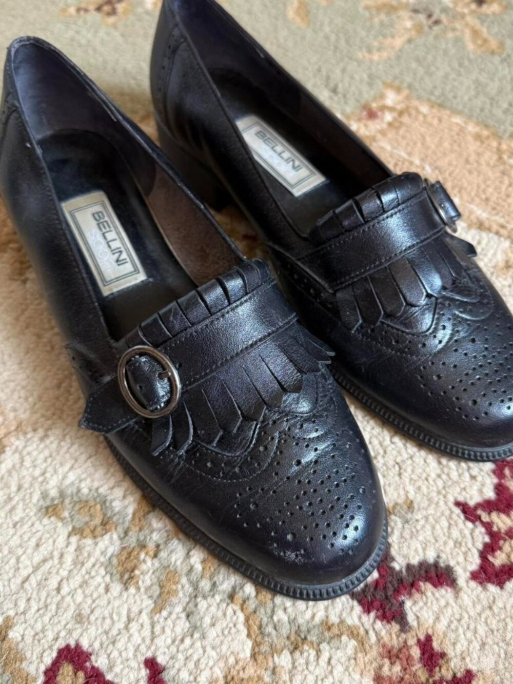 Bellini Women's Black Loafers